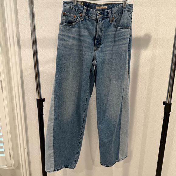 Levi's Premium BAGGY DAD PIECED WOMEN'S JEAN - Picture 2 of 16